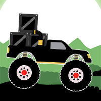 Monster Truck Delivery Game