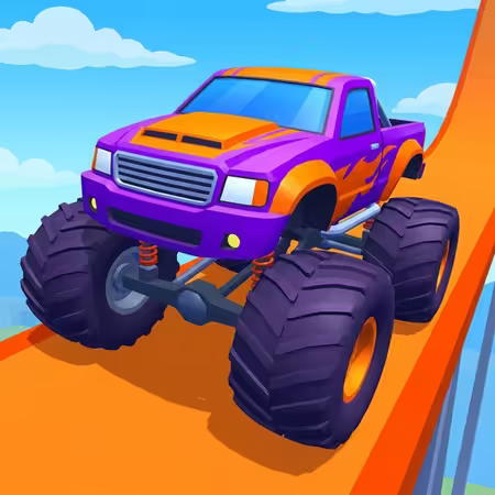 Monster Truck Stunt Game Game