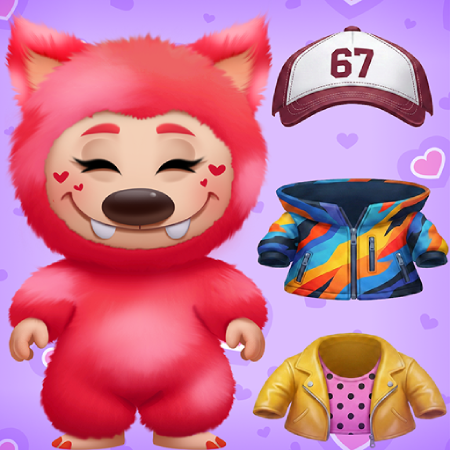 Box Monster Unbox and Dress Up