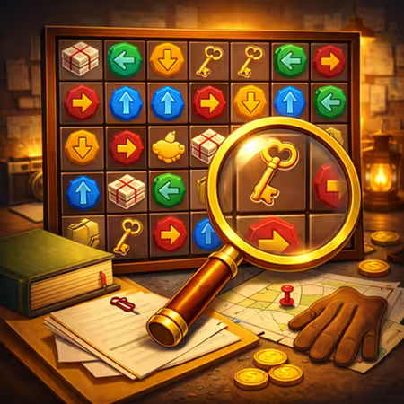 Move & Match: Detective Puzzle Game