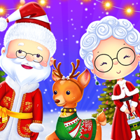 Mr And Mrs Santa Christmas Adventure Game