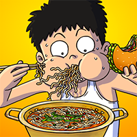 Funny Food Duel - Click Jogos