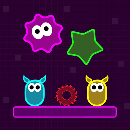 Neon Slimes Game