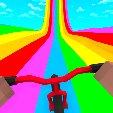 Noob Obby on Bike Jogo