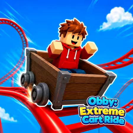 Obby: Extreme Cart Ride Game