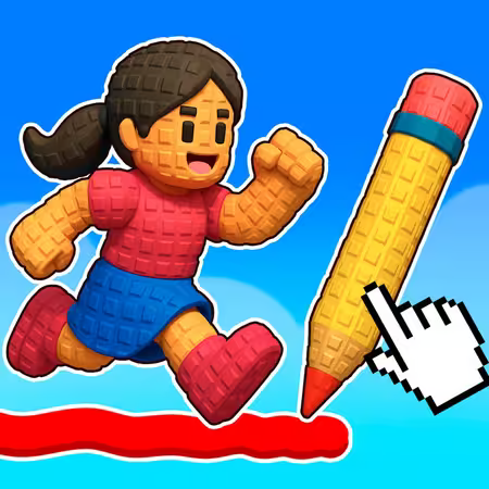 Obby online with friends: Draw and Jump! Game