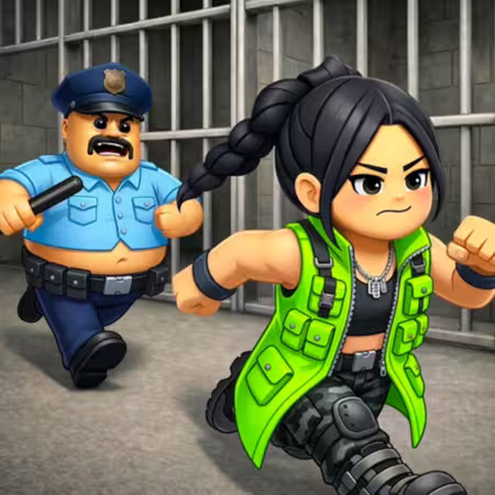 Obby Parkour Escape Prison Game