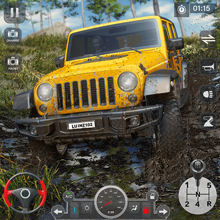 Offroad Jeep Driving Game