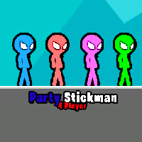 Party Stickman 4 Player Jogo