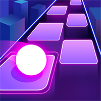 Piano EDM Rush Hop Game