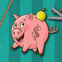 Piggy Bank Adventure Game