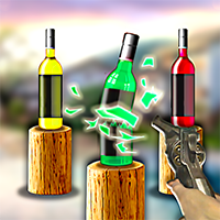 Pistol and Bottles Jogo