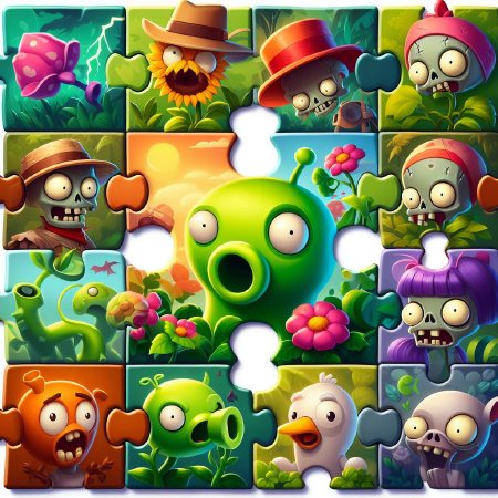 Plants vs Zombies Jigsaw