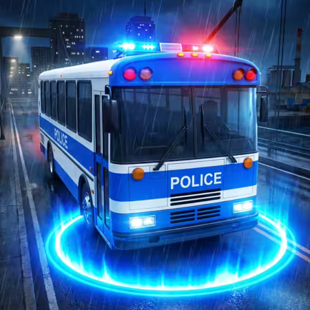 Police Bus Simulation Game