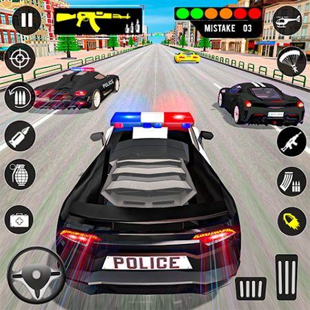 Police Car Racing Jogo