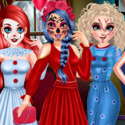 Princess Halloween Party Prep Jogo