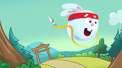 Rabbit Samurai 2 - Mainkan Rabbit Samurai 2 Online