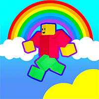 Rainbow Obby Jogo