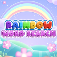 Rainbow Word Search Game