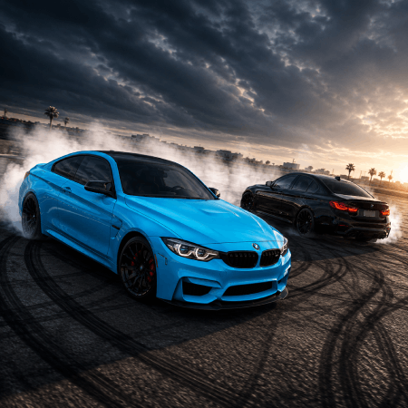 Real Car Bmw M4 Drift Game