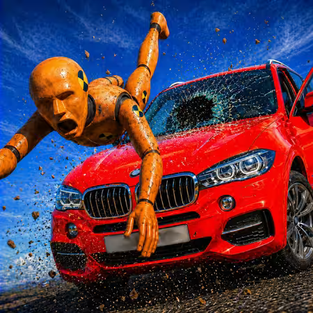 Realistic Car Crash King Game