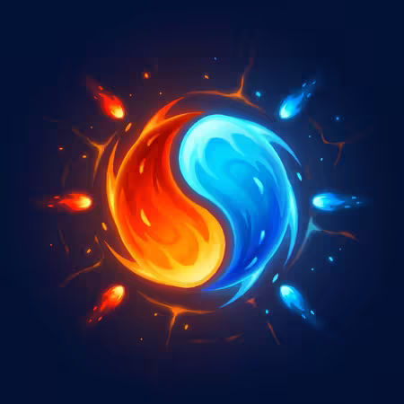 Red-Blue Forge Game