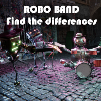 The Robot Band - Find the differences