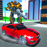Robot Car Transform Game