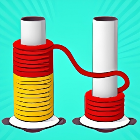 Rope Color Sort 3d