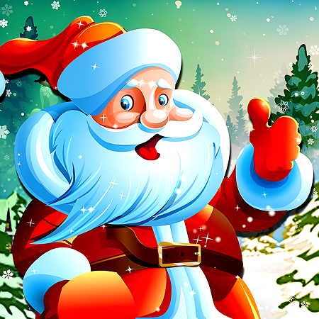 Santa Claus Winter Challenge Game