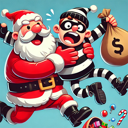 Santa vs Thief