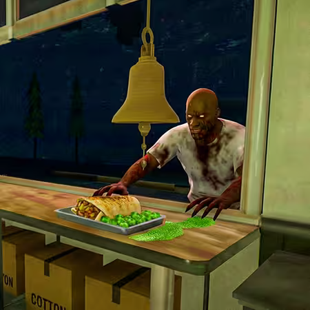 Shawarma Kiosk Anomaly Game