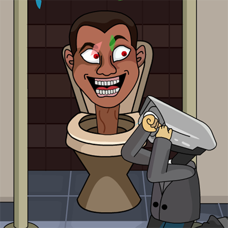 Skibidi Toilet: Eraser Story Brain Puzzle Jogo