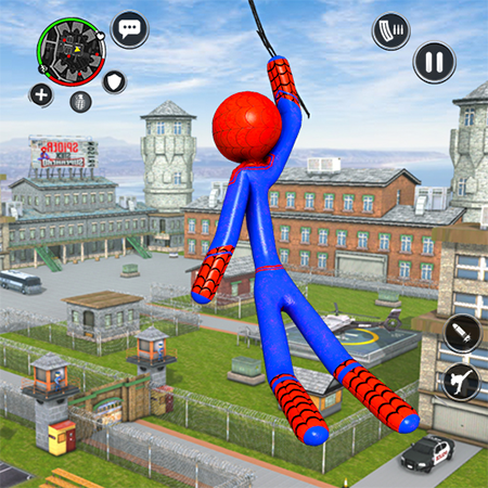 Spider Hero Swing Game