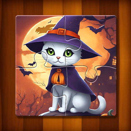 Spooky Halloween Jigsaw Puzzle Game