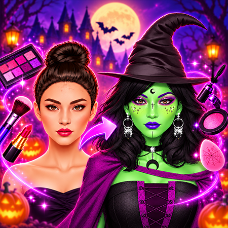 Spooky Halloween Makeover Game