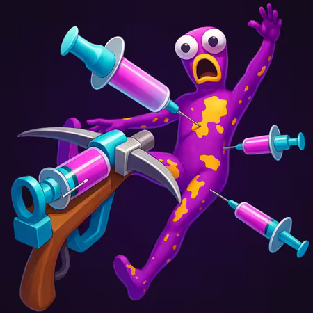 Spray Attack Playground! Infect All Enemies