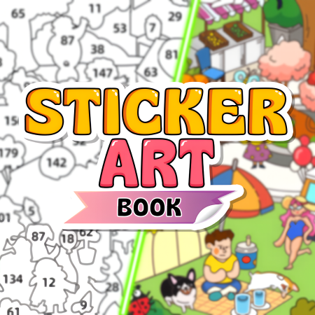 Sticker Art Book Puzzle