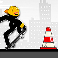 Stickman Skate: 360 Epic City Jogo