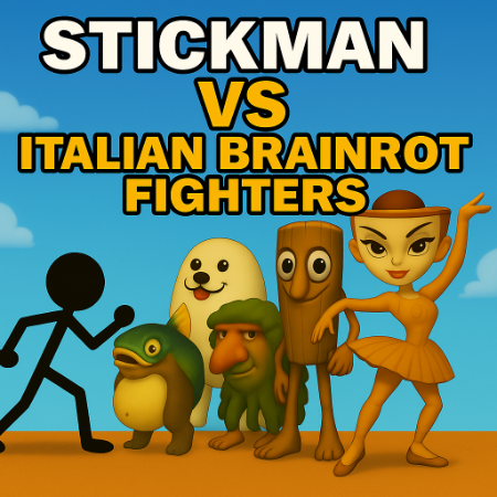 Stickman VS Italian Brainrot Fighters