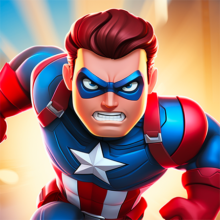 Superhero: Race Clicker Jogo