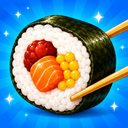 Sushi Chef Roll Game
