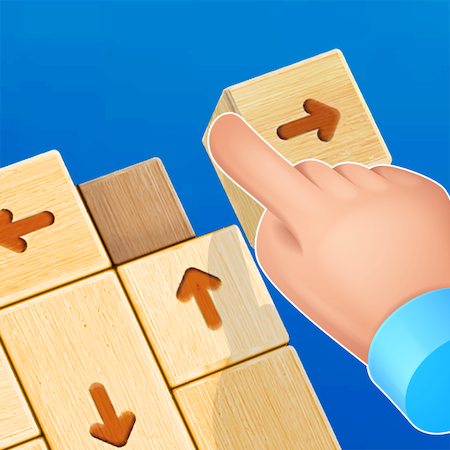 Tap 3D Wood Block Away Game