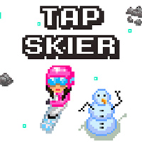 Tap Skier Game