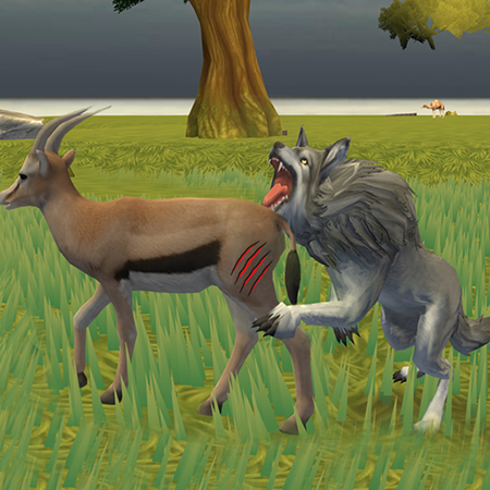 The Wolf Wild Animal Simulator Game