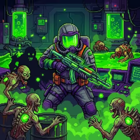 Toxic Arena: Biological Threat Game