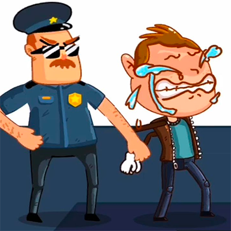 Troll Robber: Police Story Jogo