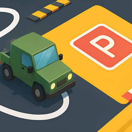 Truck Simulator Parking Rush