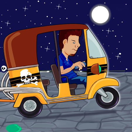 Tuk Tuk Crazy Driver
