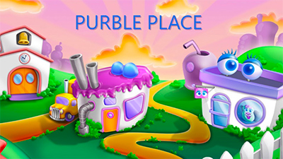 purple place game